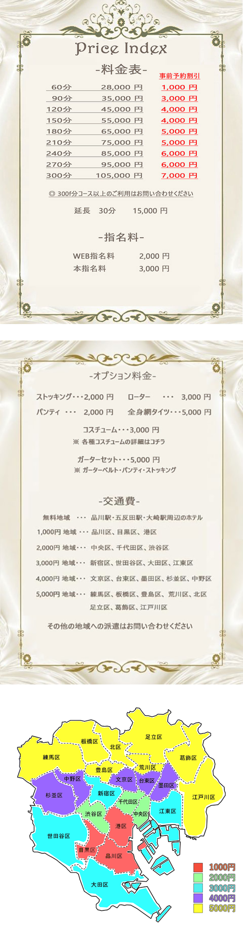 高級デリヘル 品川Allure（アリュール） - 品川 Allure(アリュール) | システム